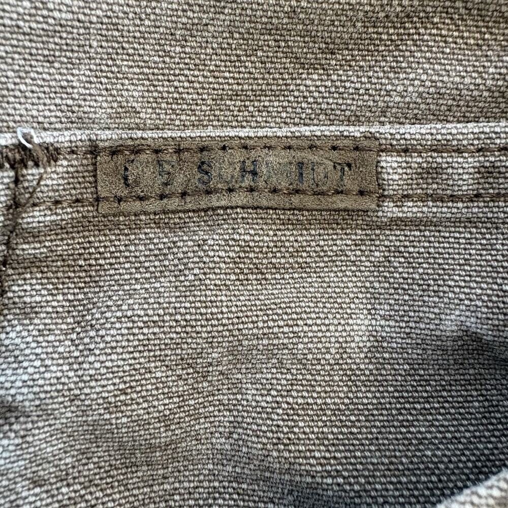 C.E. Schmidt Workwear Carpenter Pants Brown Canvas Utility 34x30 - Picture 12 of 12
